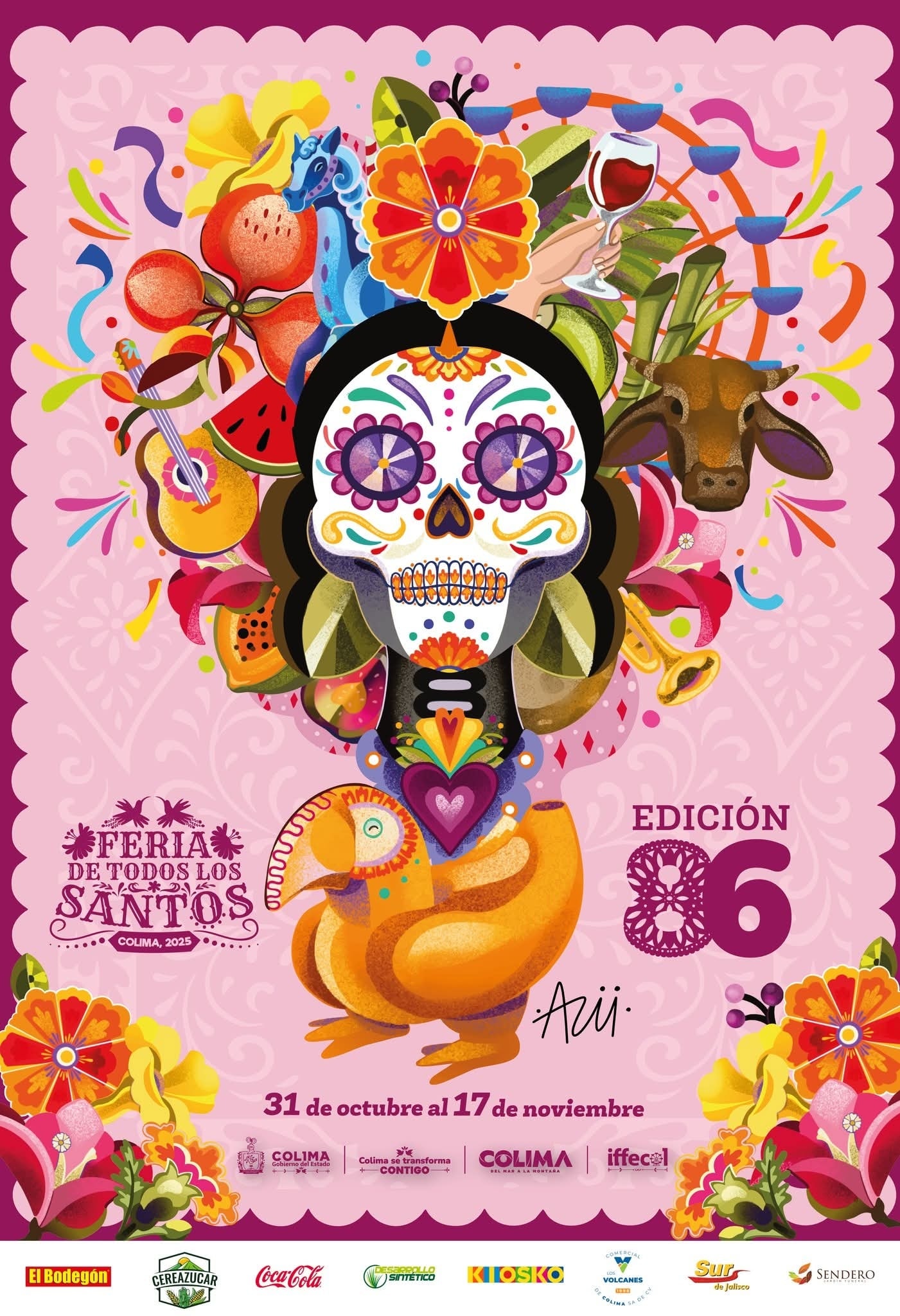 Poster oficial Feria de Todos los Santos 2025 Image